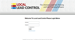 Desktop Screenshot of leadtrackerjack.com
